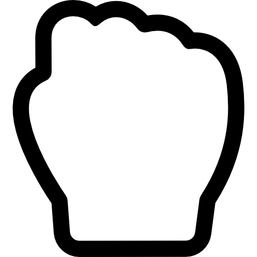 Fist - free icon