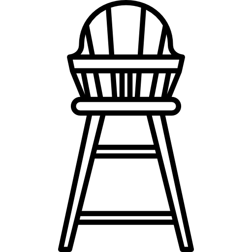 High chair icon