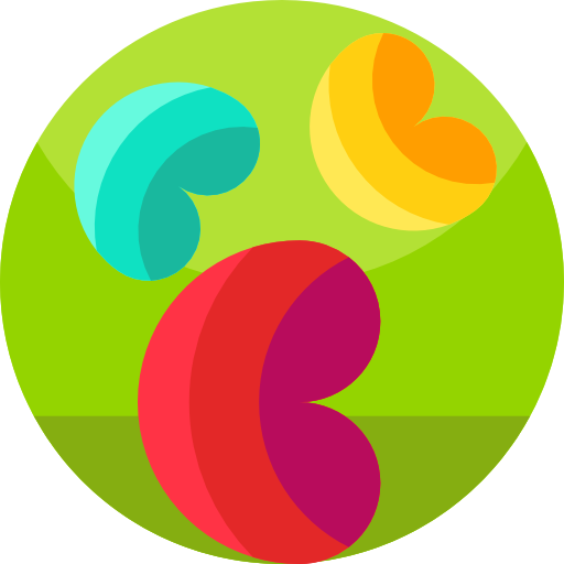 Jelly beans Detailed Flat Circular Flat icon