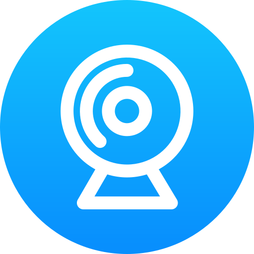 cámara web icono gratis