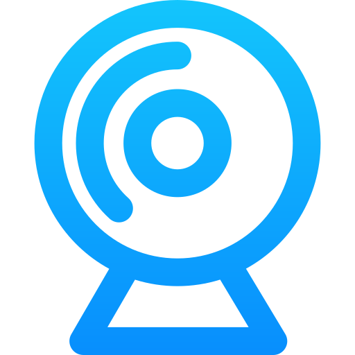 cámara web icono gratis
