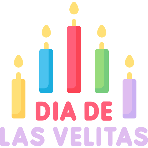 dia de las velas icono gratis