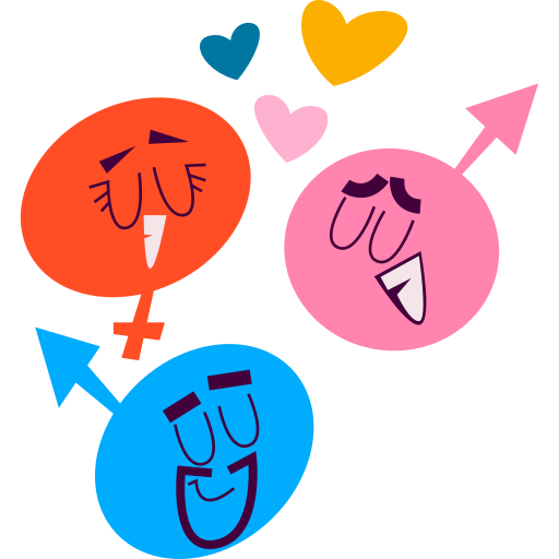 Polyamory free sticker