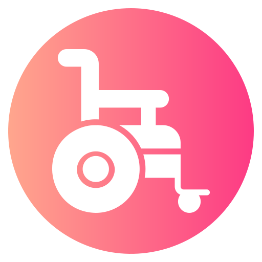 Инвалидная коляска бесплатно иконка Инвалидная коляска бесплатно иконка