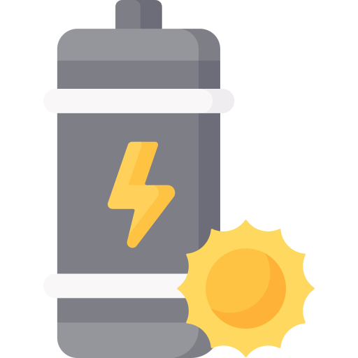 energía solar icono gratis