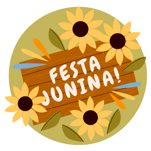 Festa junina free sticker