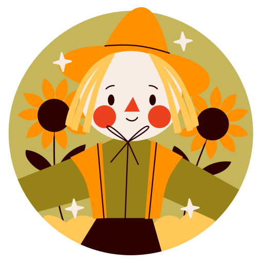Scarecrow free sticker Scarecrow free sticker