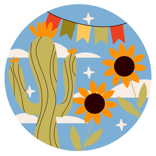 Cactus free sticker Cactus free sticker