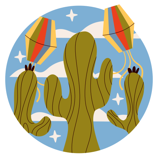 Cactus free sticker Cactus free sticker