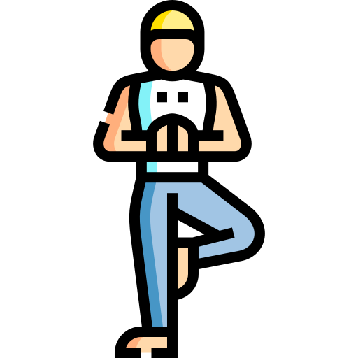 posture de yoga Icône gratuit