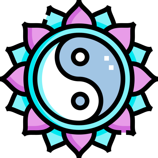 yin yang icono gratis