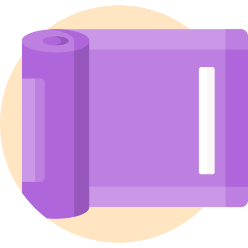 Yoga mat free icon Yoga mat free icon
