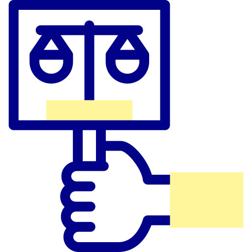 justicia social icono gratis