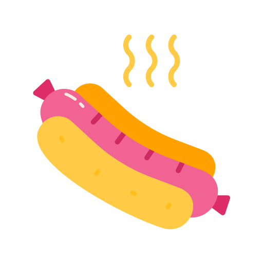 hot dog icono gratis