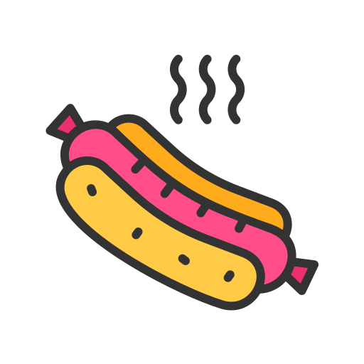 hot dog icono gratis