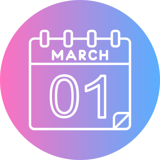 marzo icono gratis