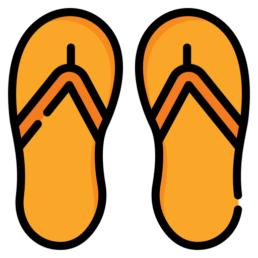 chancletas icono gratis