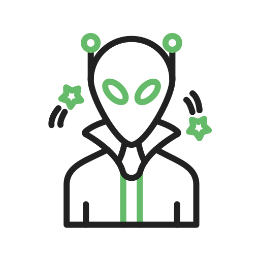 extraterrestre icono gratis