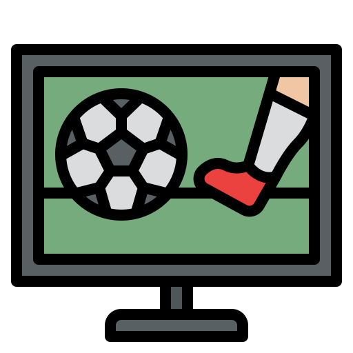 juego de fútbol icono gratis