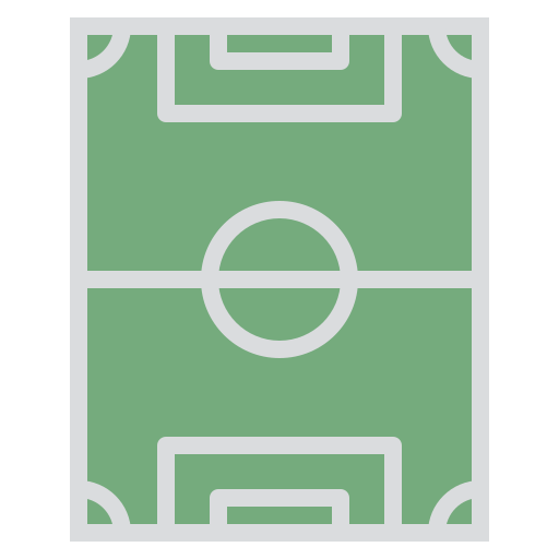 campo de fútbol icono gratis