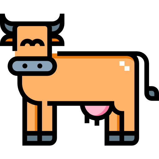 vaca icono gratis