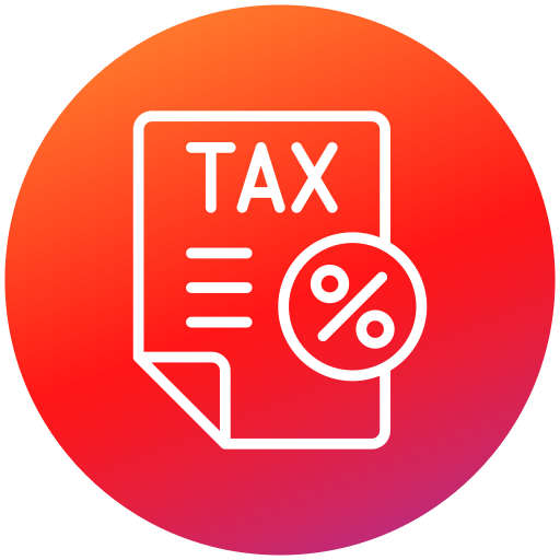 libre de impuestos icono gratis