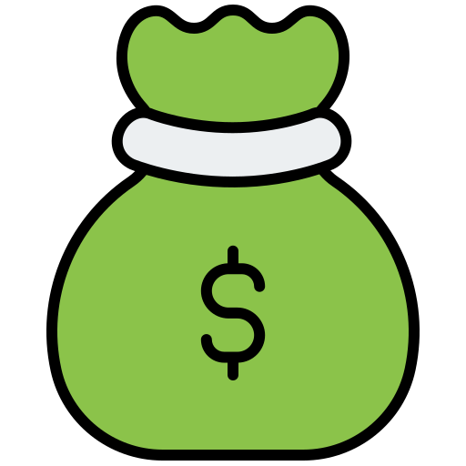 돈 가방 무료 아이콘