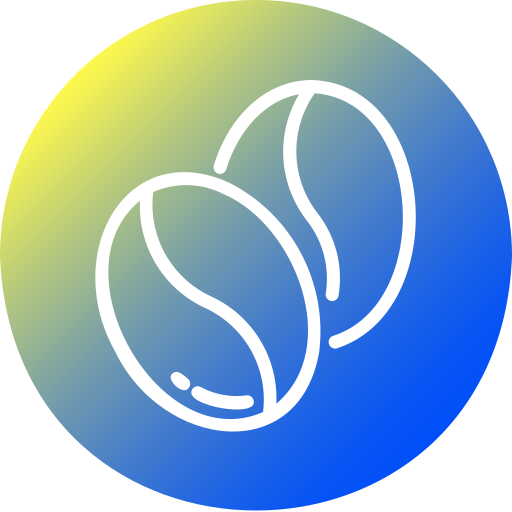 grano de café icono gratis