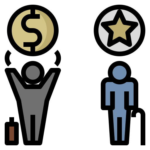 Contribution free icon Contribution free icon