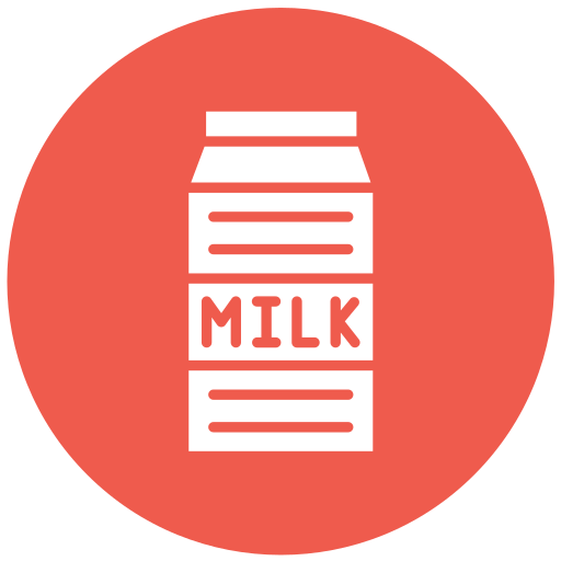lait Icône gratuit