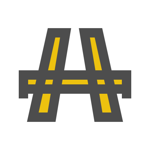 autoestrada grátis ícone