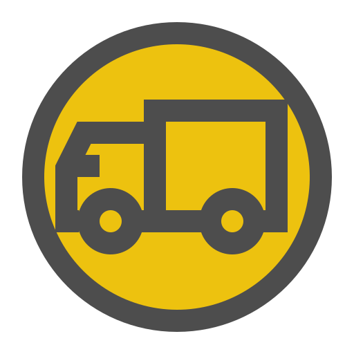 camión icono gratis