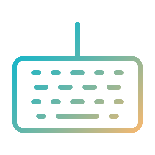 Keyboard free icon