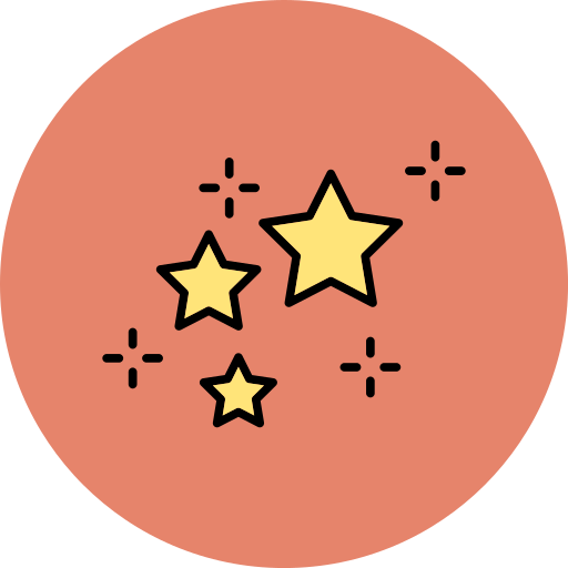 Stars free icon