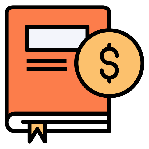 livre de finances Icône gratuit livre de finances Icône gratuit