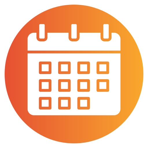calendário grátis ícone
