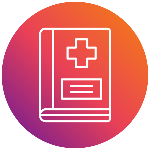 libro medico icono gratis