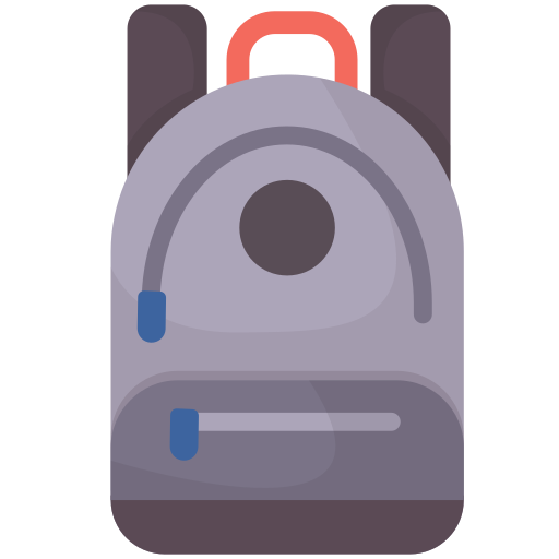 mochila icono gratis