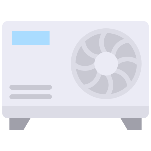 unidad exterior icono gratis