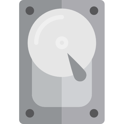 Hard disk srip Flat icon