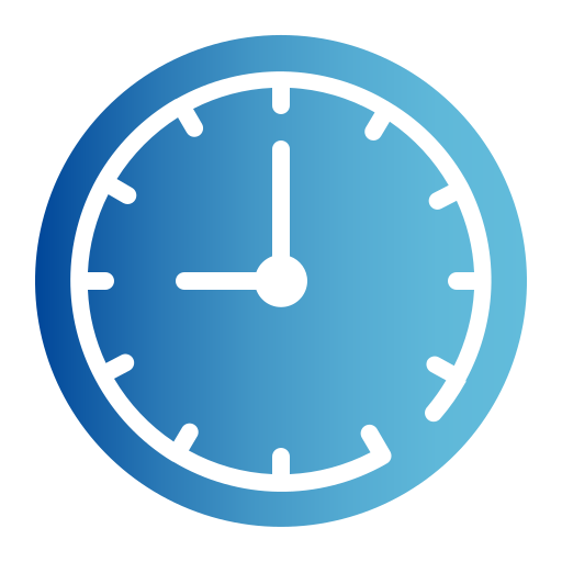 reloj de pared icono gratis