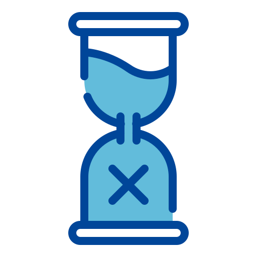 fecha límite icono gratis