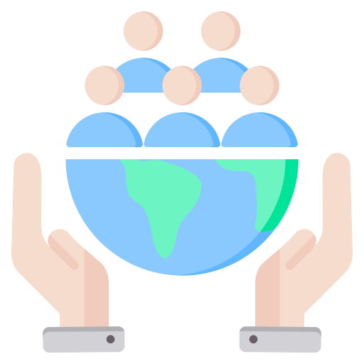 población icono gratis