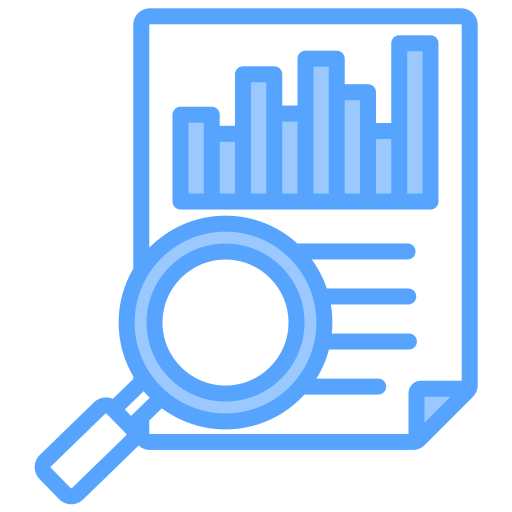 análisis de los datos icono gratis
