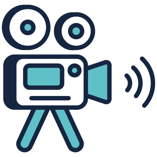 camara de pelicula icono gratis