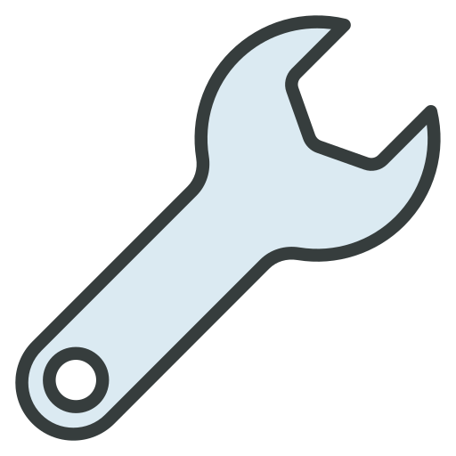 llave inglesa icono gratis