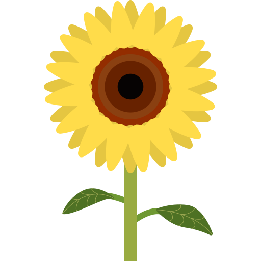 girasol icono gratis