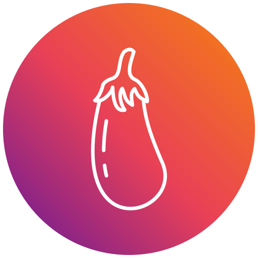 aubergine Icône gratuit