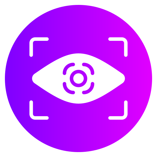 visión icono gratis