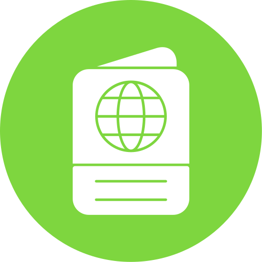 pasaporte icono gratis